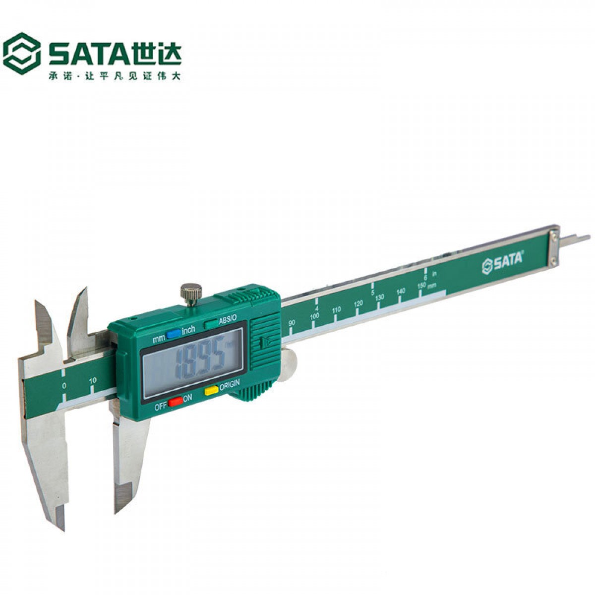 世达（SATA）电子数显式游标卡尺0-150mm 91511 单位：把