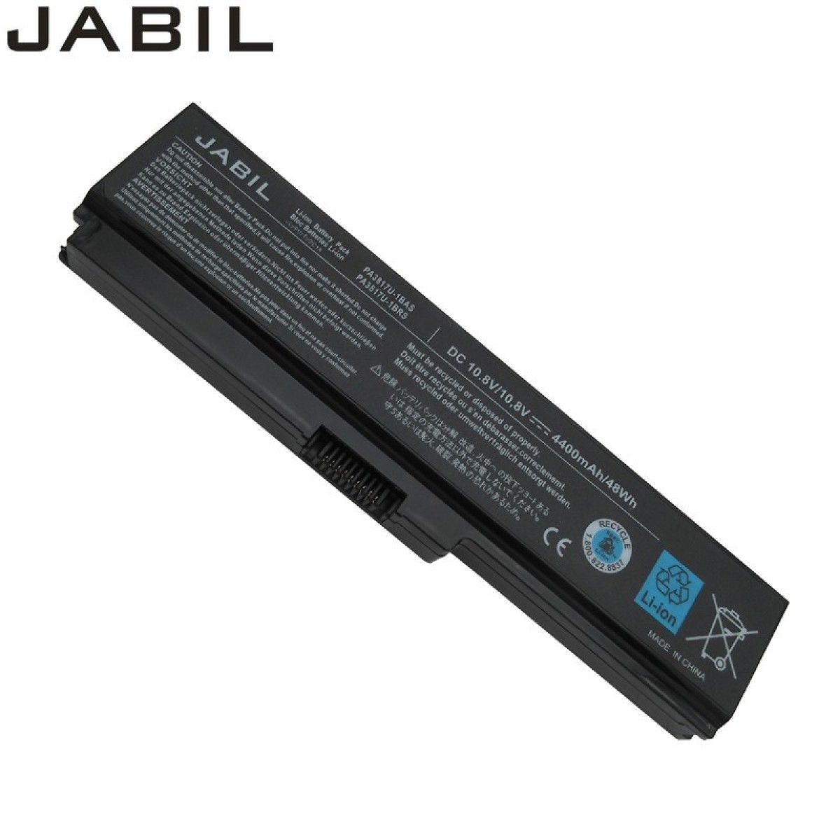 JABIL 适用东芝 Satellite C600 L600 L630 L650 L700 L730 L740 L750 L755 P700 PA3817U-1BRS 笔记本电池