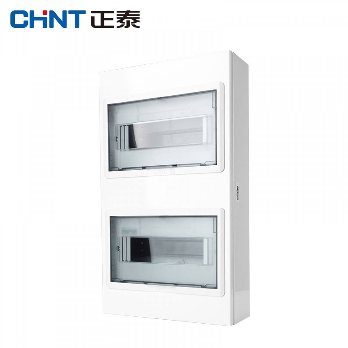 正泰（CHNT）NX30-20 配电箱家用强电箱空开箱装断路器强电布线箱 (双排)明装式电表箱（箱体）单位：个