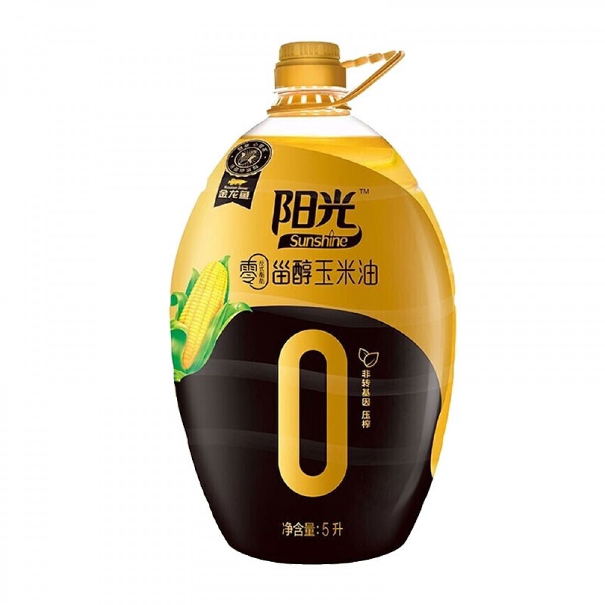 金龙鱼阳光零反式脂肪甾醇玉米油5L 单位：桶