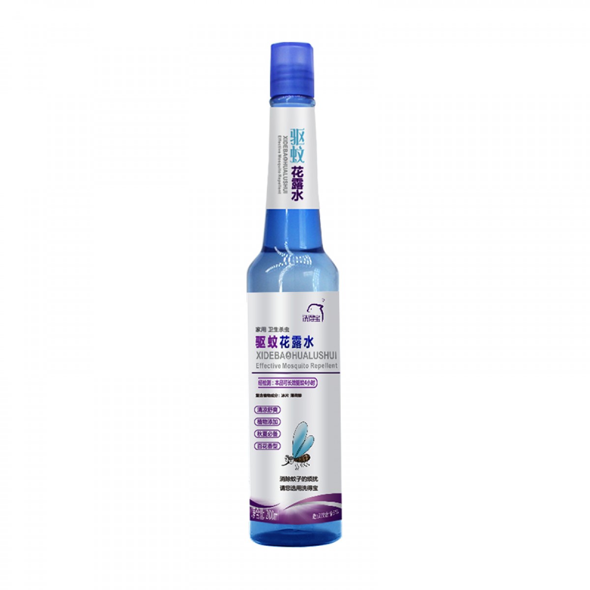 洗得宝 驱蚊花露水200ml/瓶
