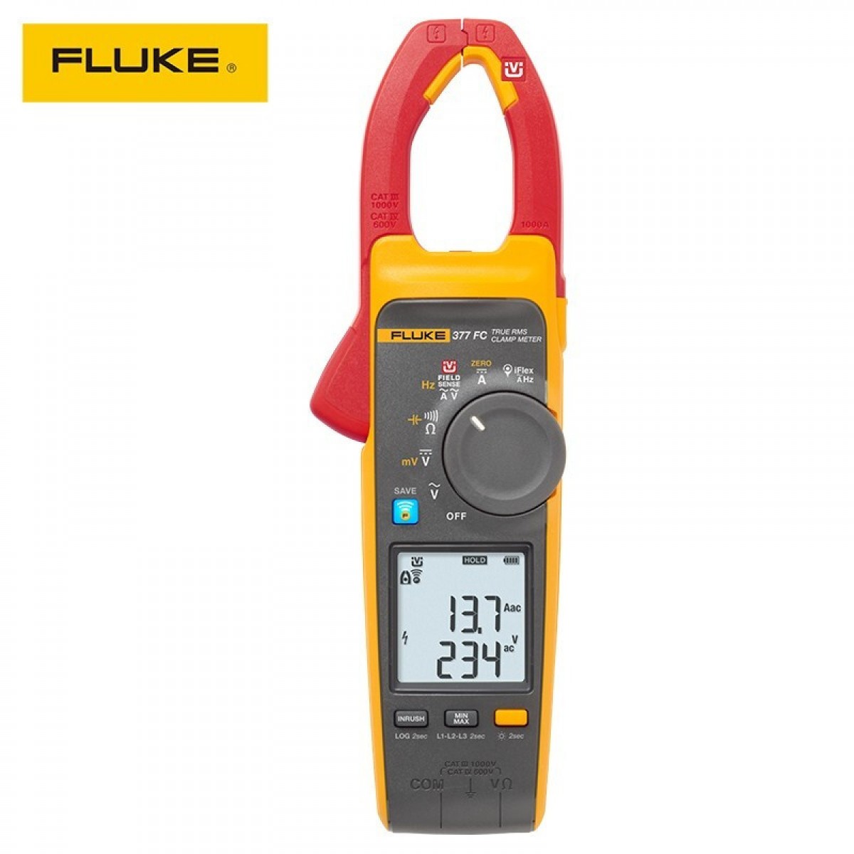 福禄克（FLUKE）377FC非接触智能电压钳表  FLUKE-377FC