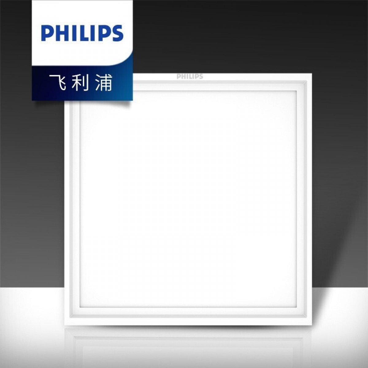 飞利浦（PHILIPS） 厨卫集成吊顶浴室灯厕所LED面板灯厨房灯卫生间嵌入式灯具铝扣板办公室格栅灯 【集成吊顶】14w白光300x300白边