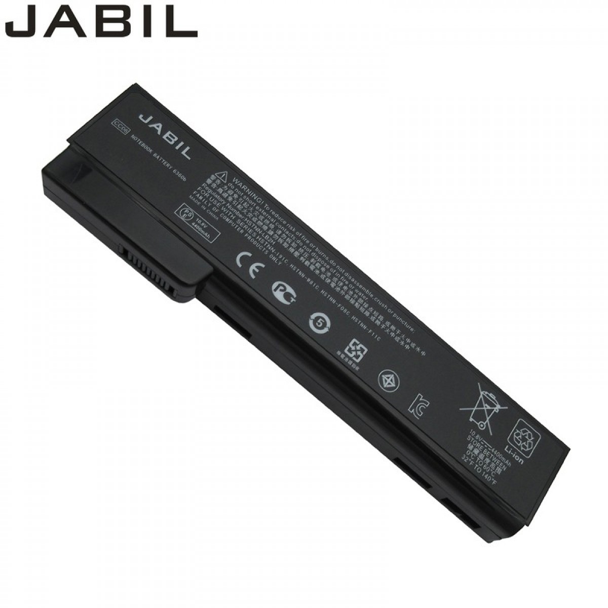 JABIL 适用HP惠普 6460b 6470b 6560b 6565b 6570b 8460p 8470p 8560p 8570p 8460w 8470w CC06 笔记本电池