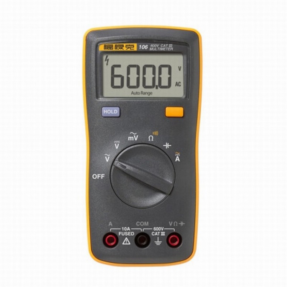 福禄克（FLUKE)106 掌上数字万用表  600V  FLUKE-106 CHINA