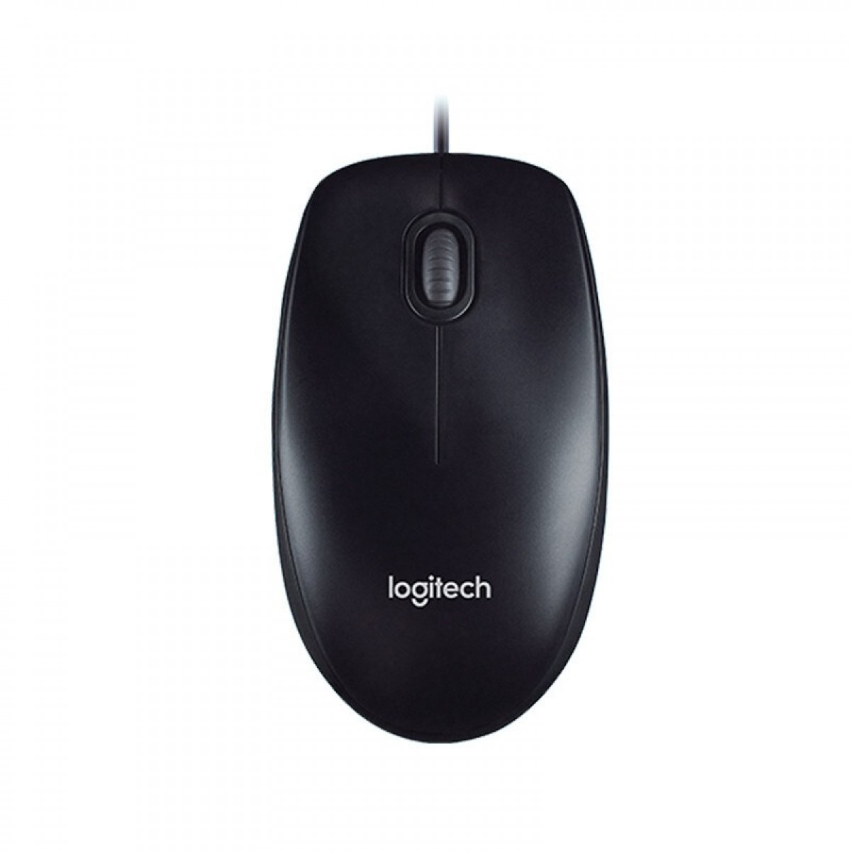 罗技 (Logitech) B100企业版 USB接口有线鼠标 全尺寸左右手通用鼠标
