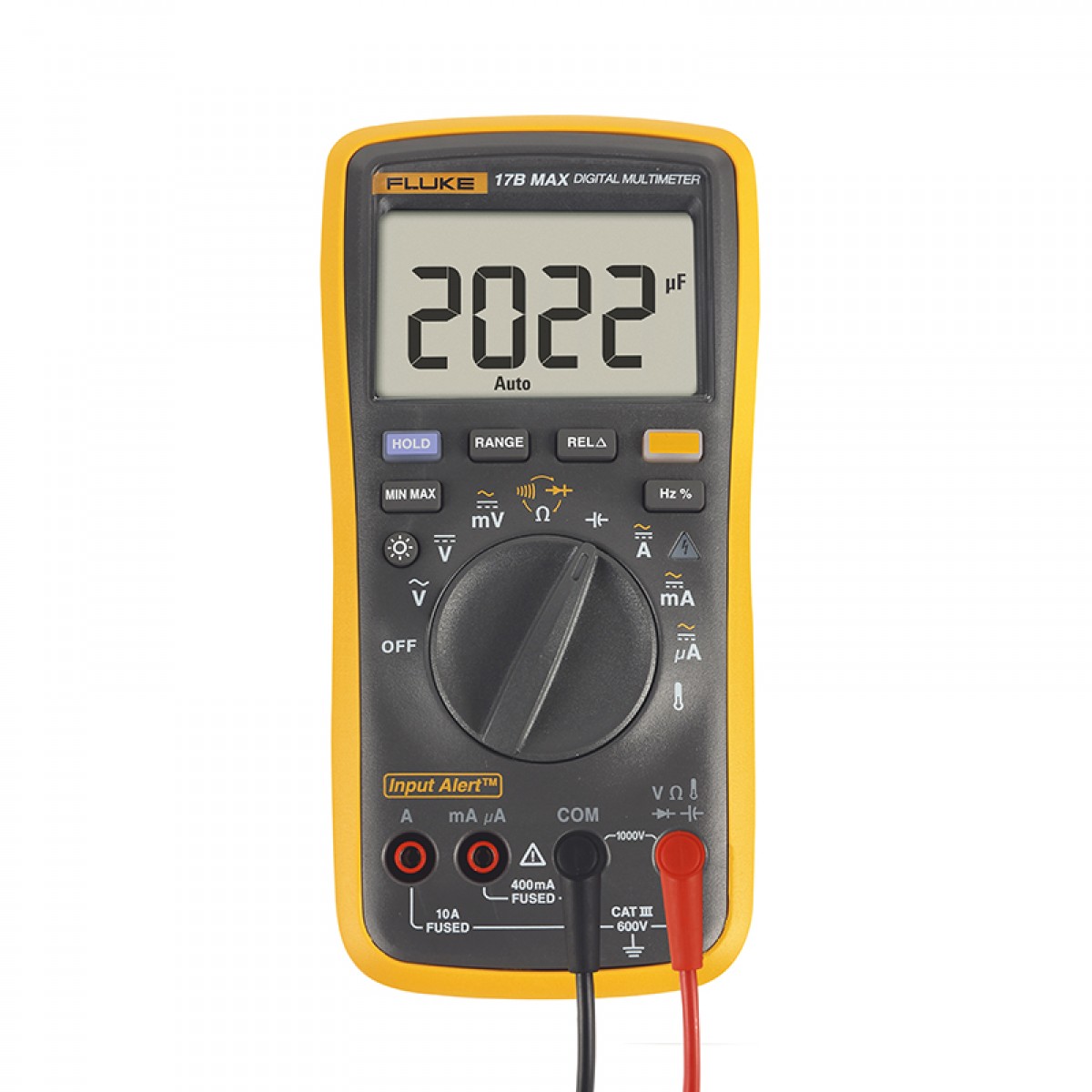 福禄克（FLUKE）17B MAX数字万用表 高精度智能电工表万能表 多用表 FLK-17B MAX-01
