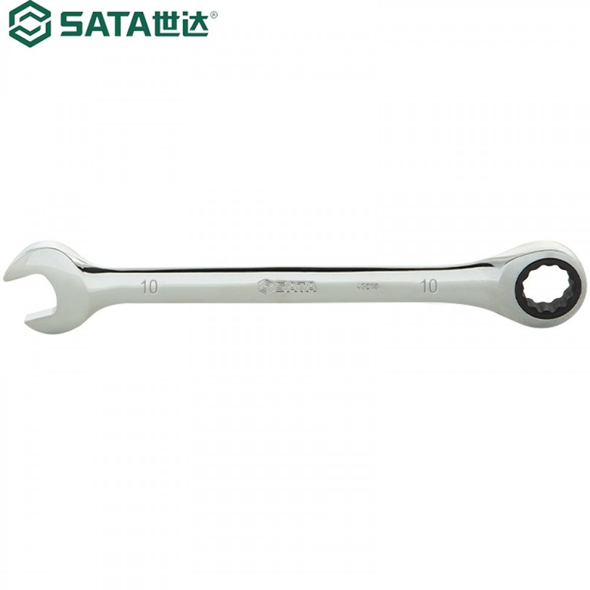 世达 43203 全抛光两用快扳10MM 单位：把