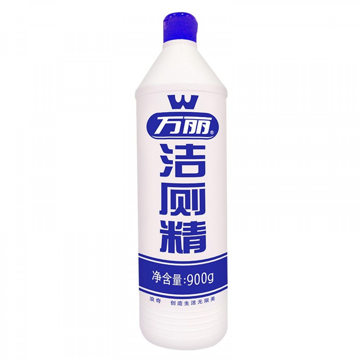 浪奇万丽洁厕精马桶清洁剂洁厕液清香除垢家用特惠套装 500g/900g 【1瓶装】900g