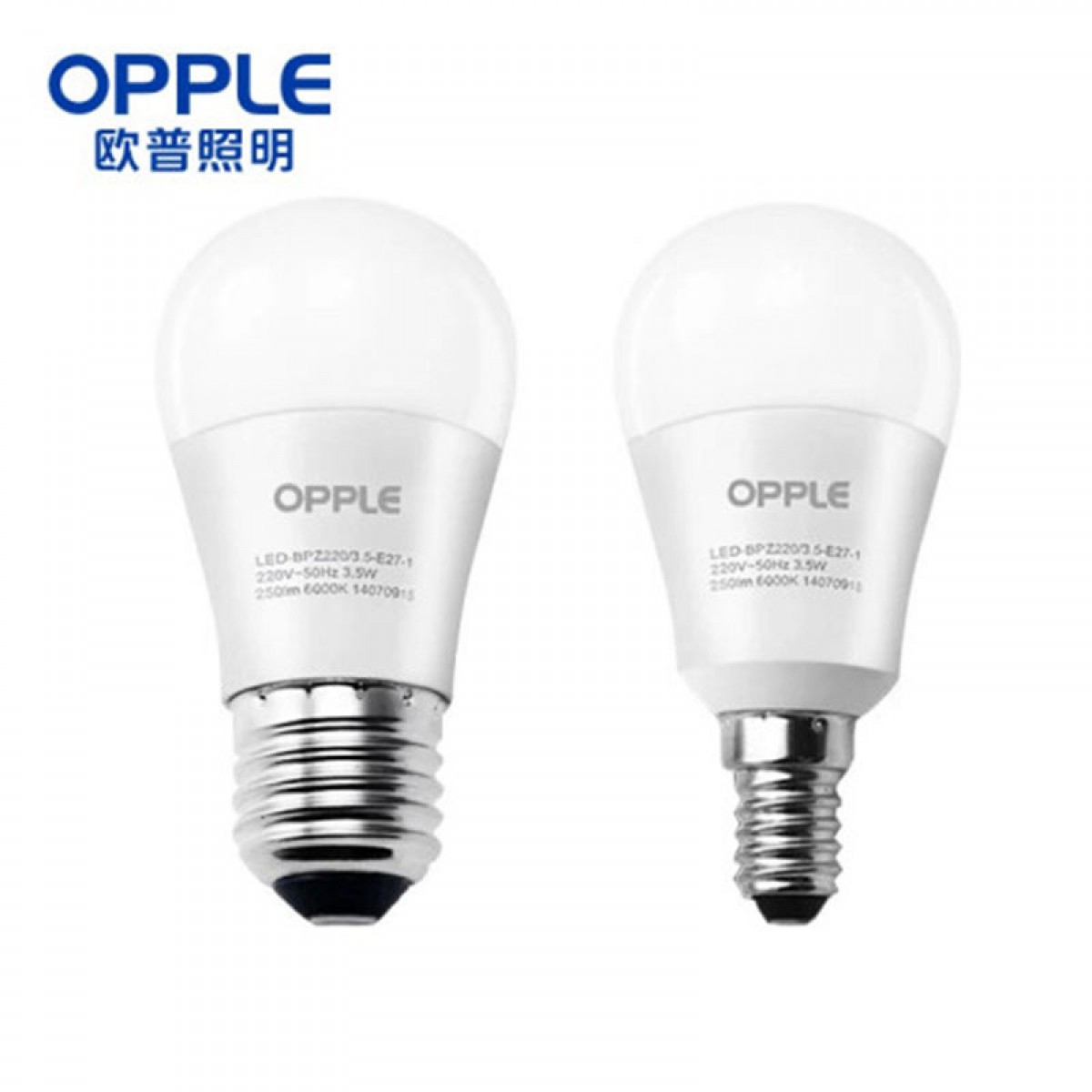 欧普照明（OPPLE）LED球泡-A70-16W-E27-6500K白光 10个起订 单位：个