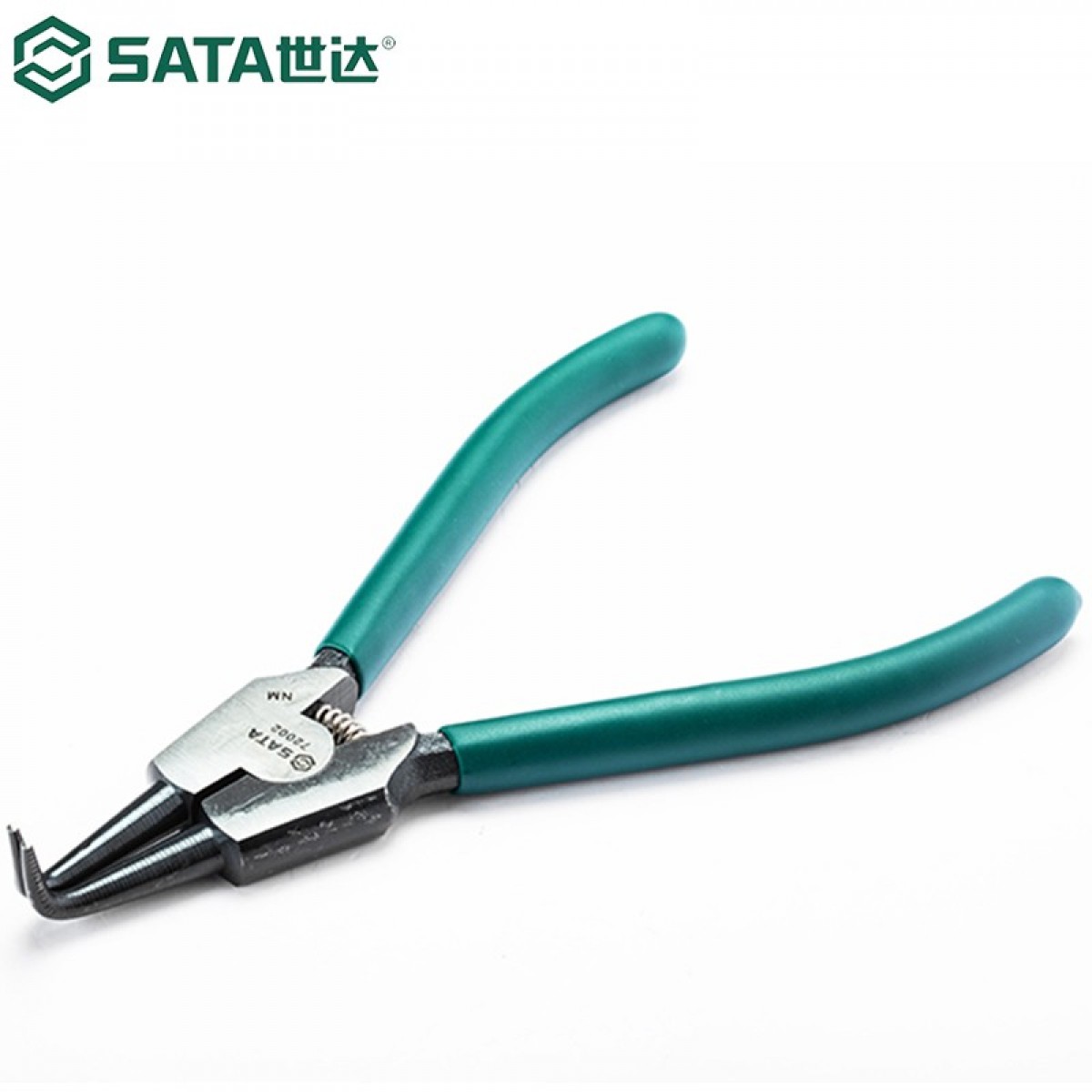 世达（SATA）72002 轴用曲口卡簧钳7英寸（外卡簧） 单位：把