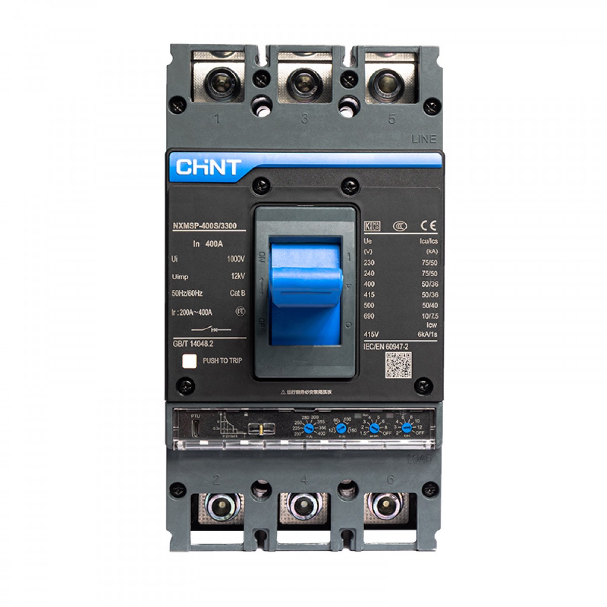 正泰 电器过载短路保护器 NXMSP-400S/3300 400A 单位：个