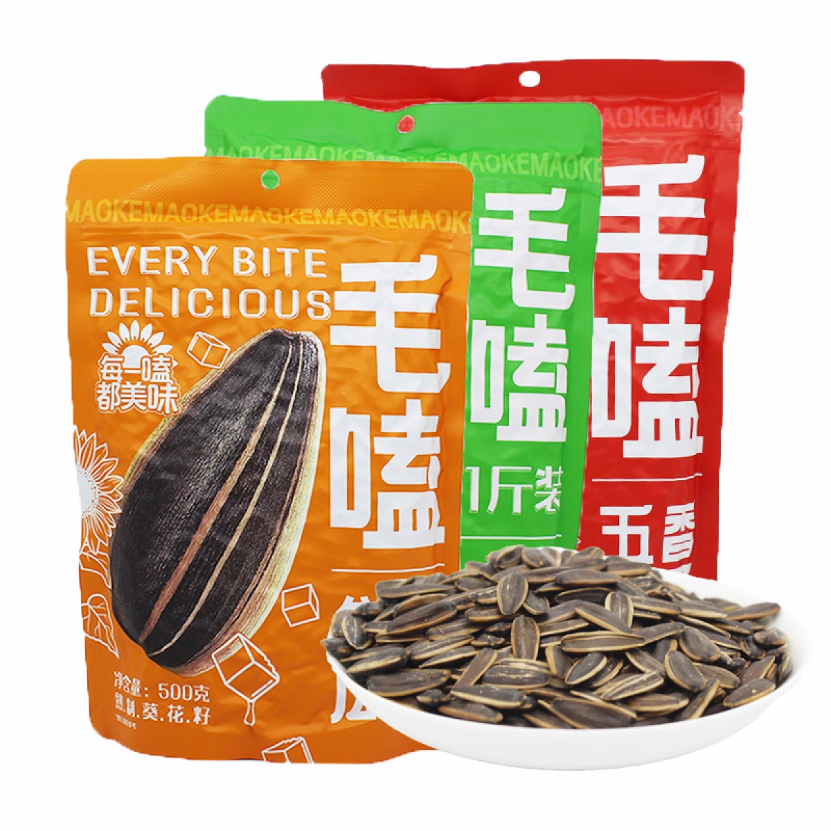 洽洽 毛嗑焦糖瓜子500g 单位：袋 10袋起订