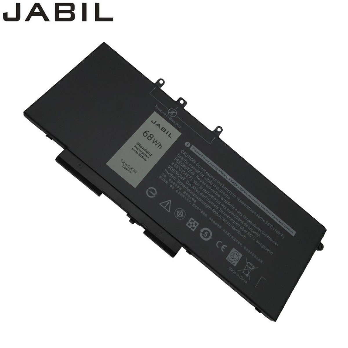 JABIL适用戴尔 Latitude 5280 5290 5480 5490 5491 5580 5590 5591 Precision 3520 3530 GJKNX 笔记本电池