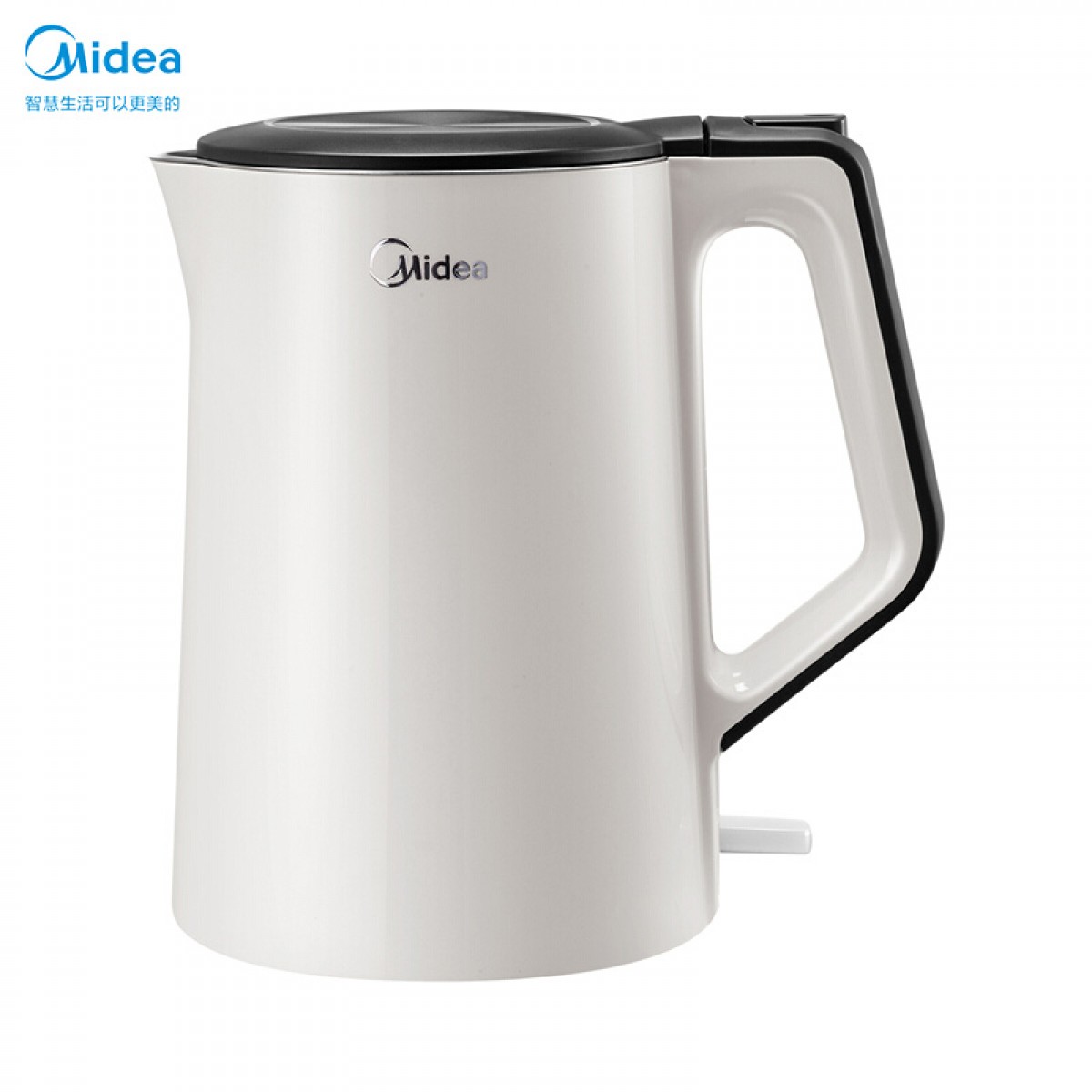 美的 Midea HJ1522 电水壶 1.5L 304不锈钢 一体式无缝 白色 计价单位:台