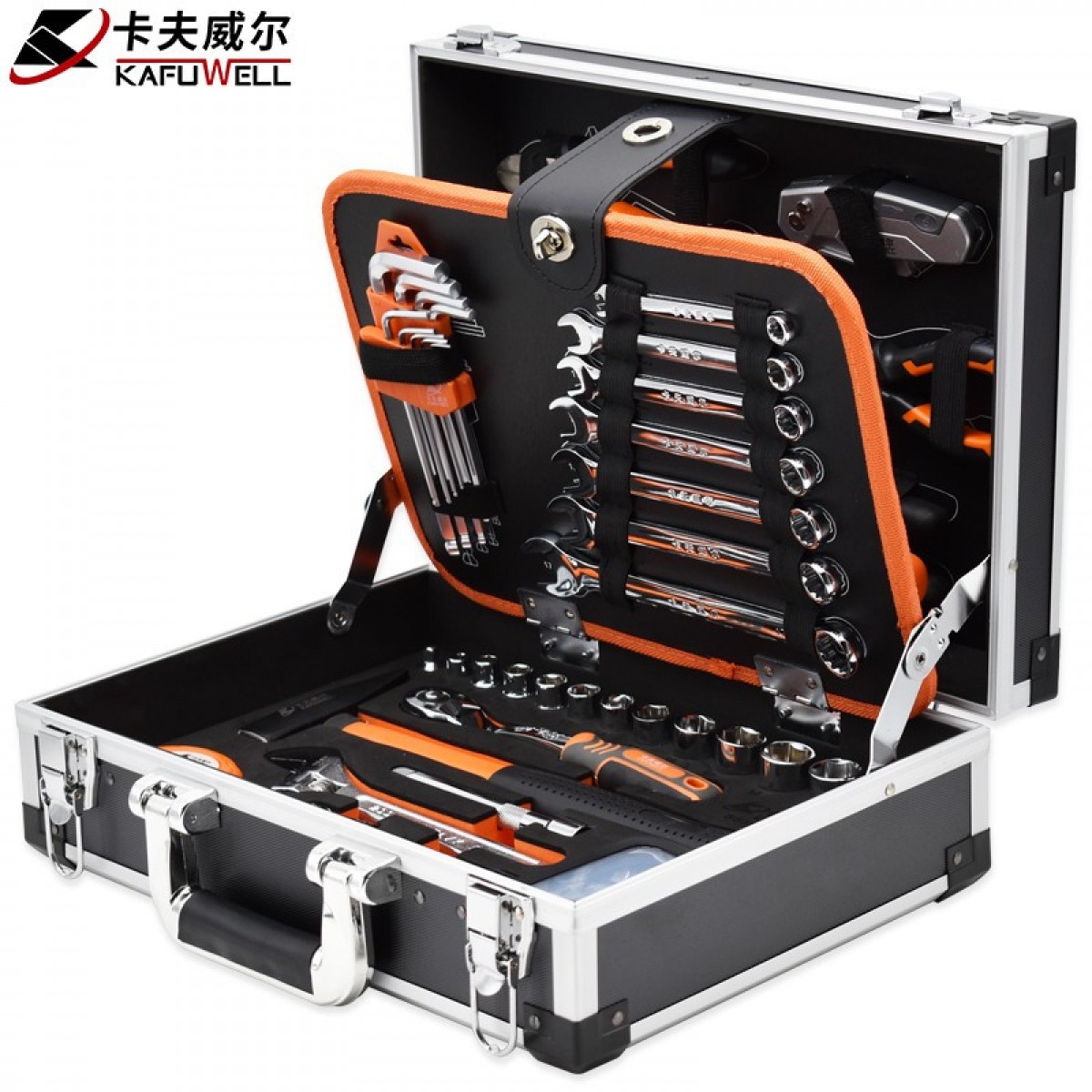 卡夫威尔  SS3573E 89件套铝合金箱工具组套1套 SS3573E 其他 现货