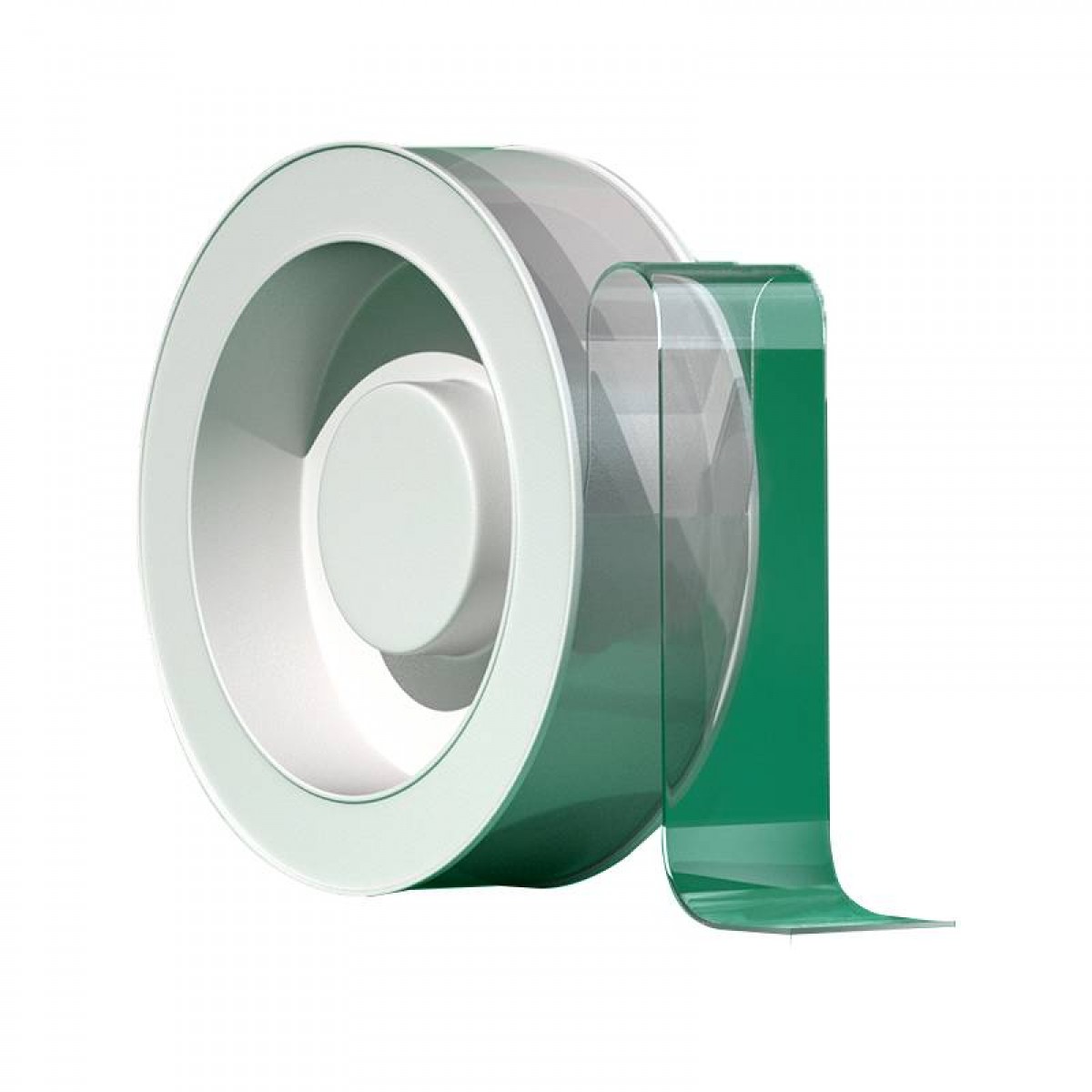 得力(deli)30mm*3m纳米强力无痕魔力胶带 透明家用车用无痕双面胶 33601 可重复使用 单位：卷