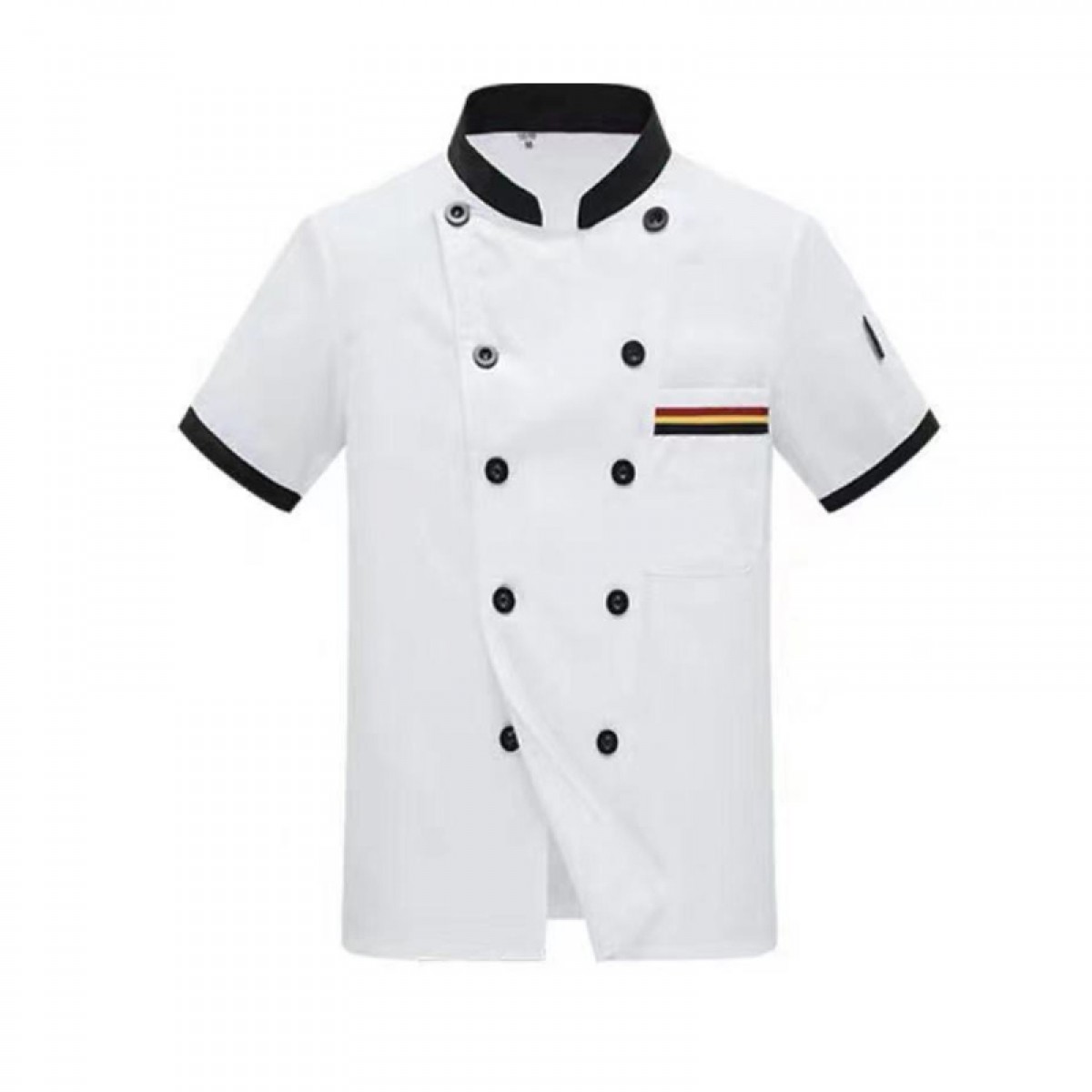 晟泰邦 厨师工作服男短袖厨师服后厨衣服餐饮饭店酒店工作服食堂短袖工衣  下单下请咨询 单位：件