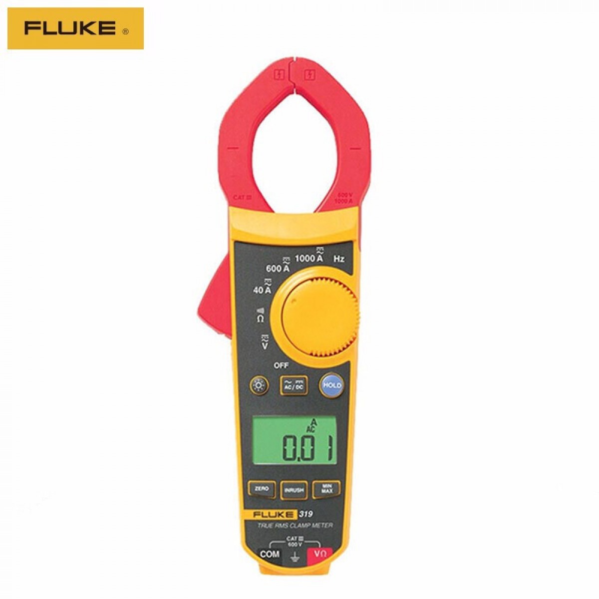 福禄克（FLUKE)  319 真有效值交直流数字电流表 1000A 交流/直流  FLUKE-319