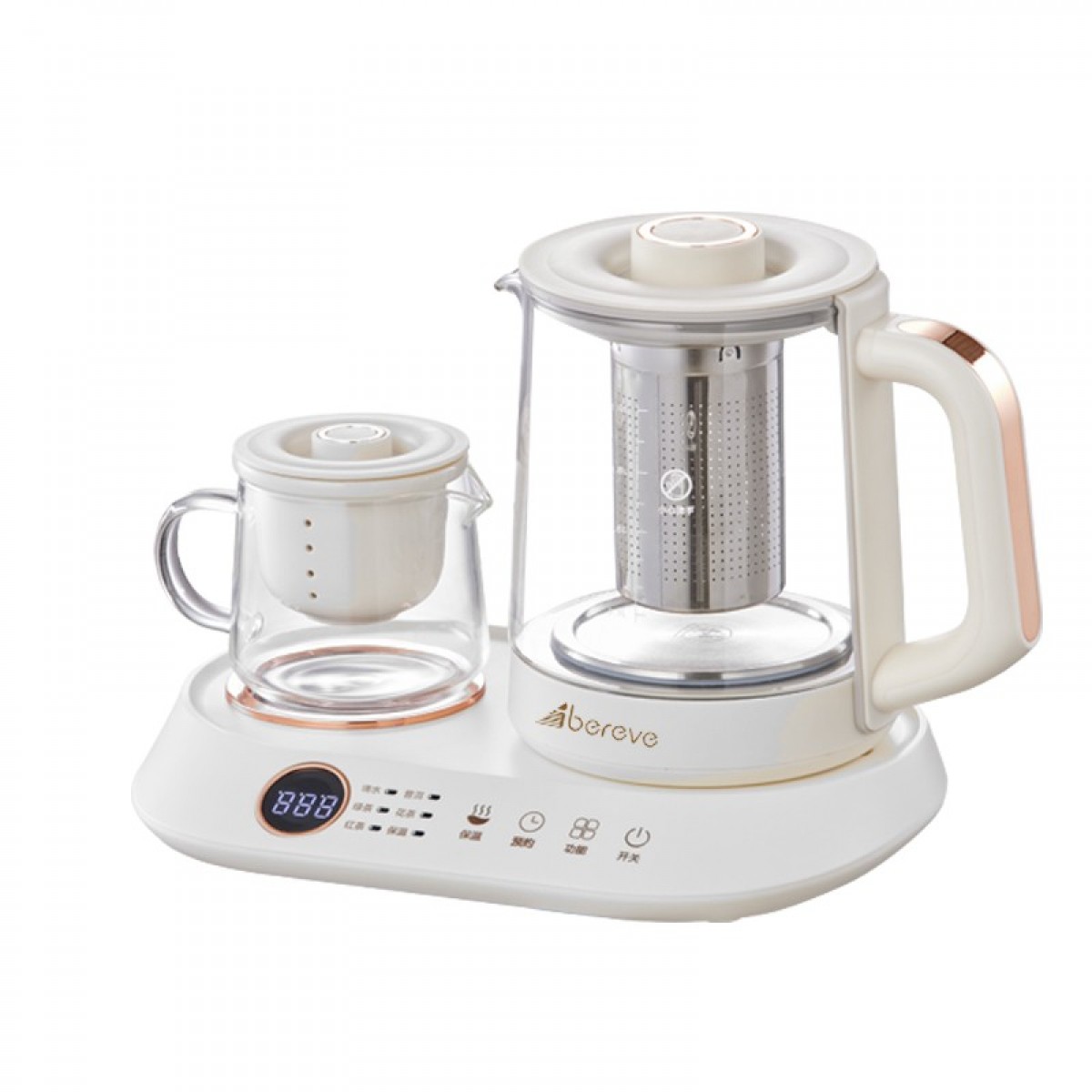 艾贝丽Abereve 多功能煮茶器养生壶ABL-YSH377 白色 单位：个