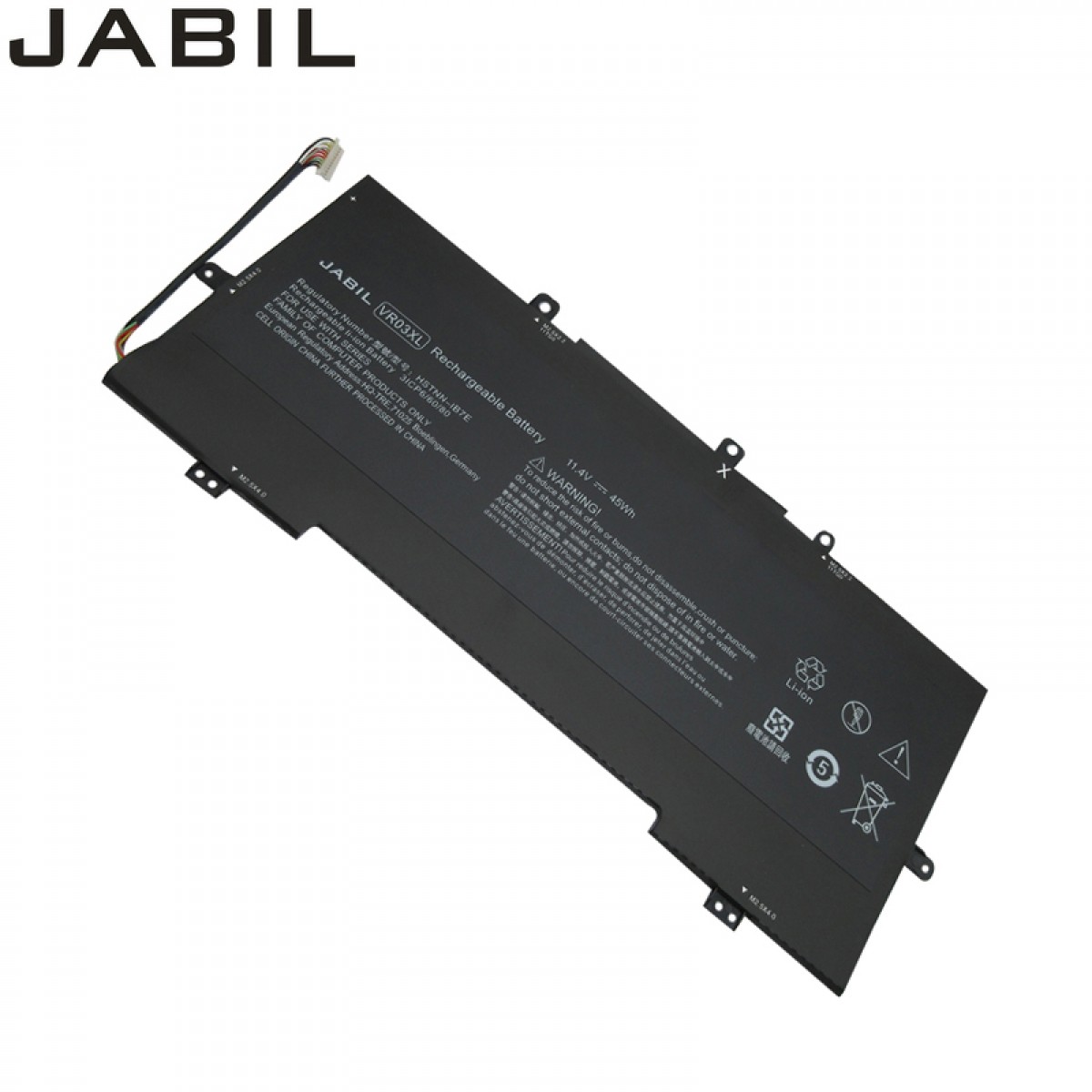 JABIL适用HP惠普Envy TPN-C120 13-d024TU d025TU d046TU d051TU d056TU d102TU d104TU VR03XL笔记本电池