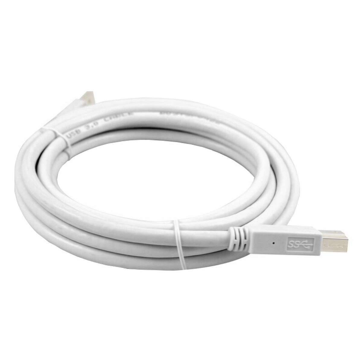 酷比客 LCCPUSB3AMBM USB3.0数据线 a公对b公打印线 usb3.0打印机线 白色  3.0 0.5米