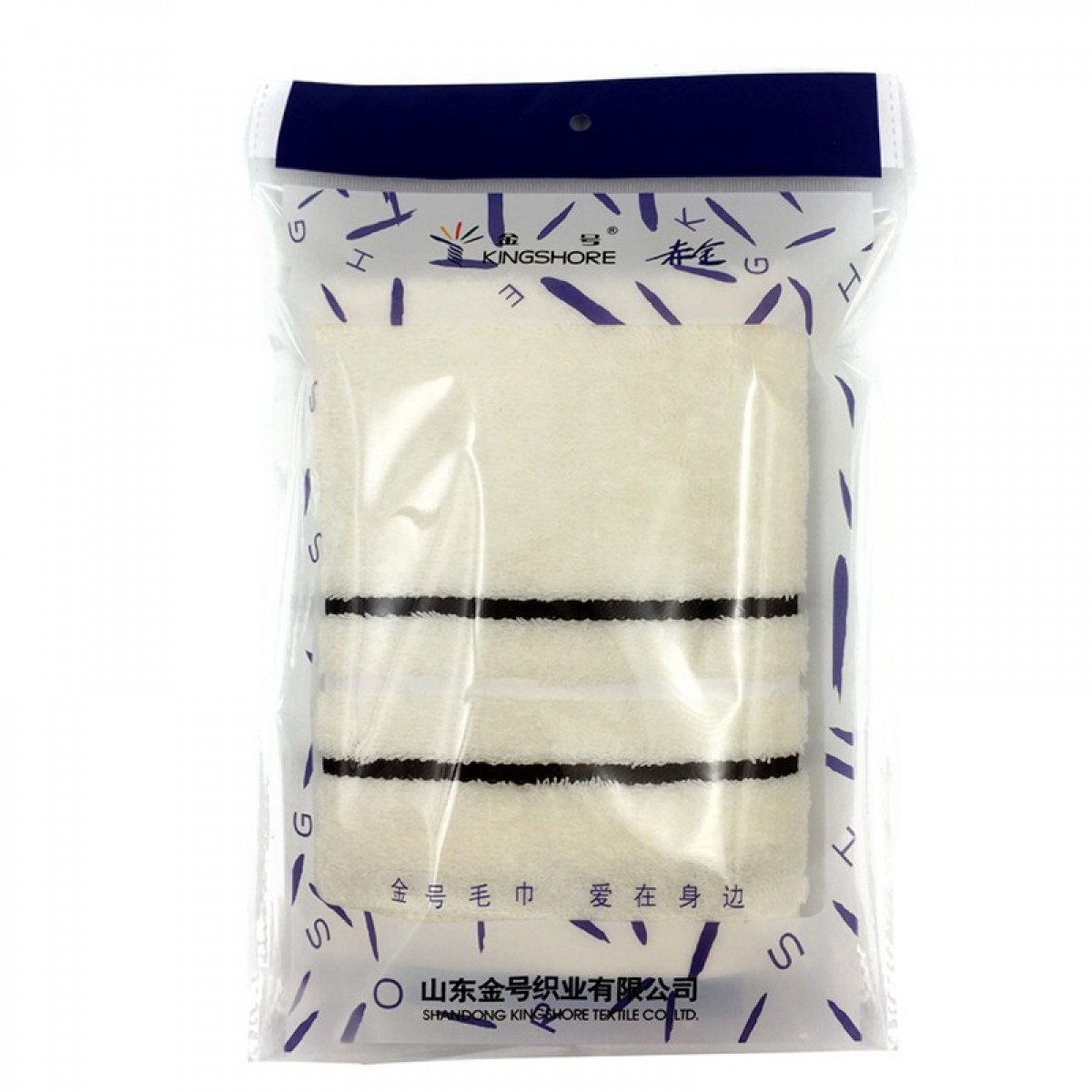 金号 清然/系列-1 单条方巾PP袋装 HY6118 10袋起订