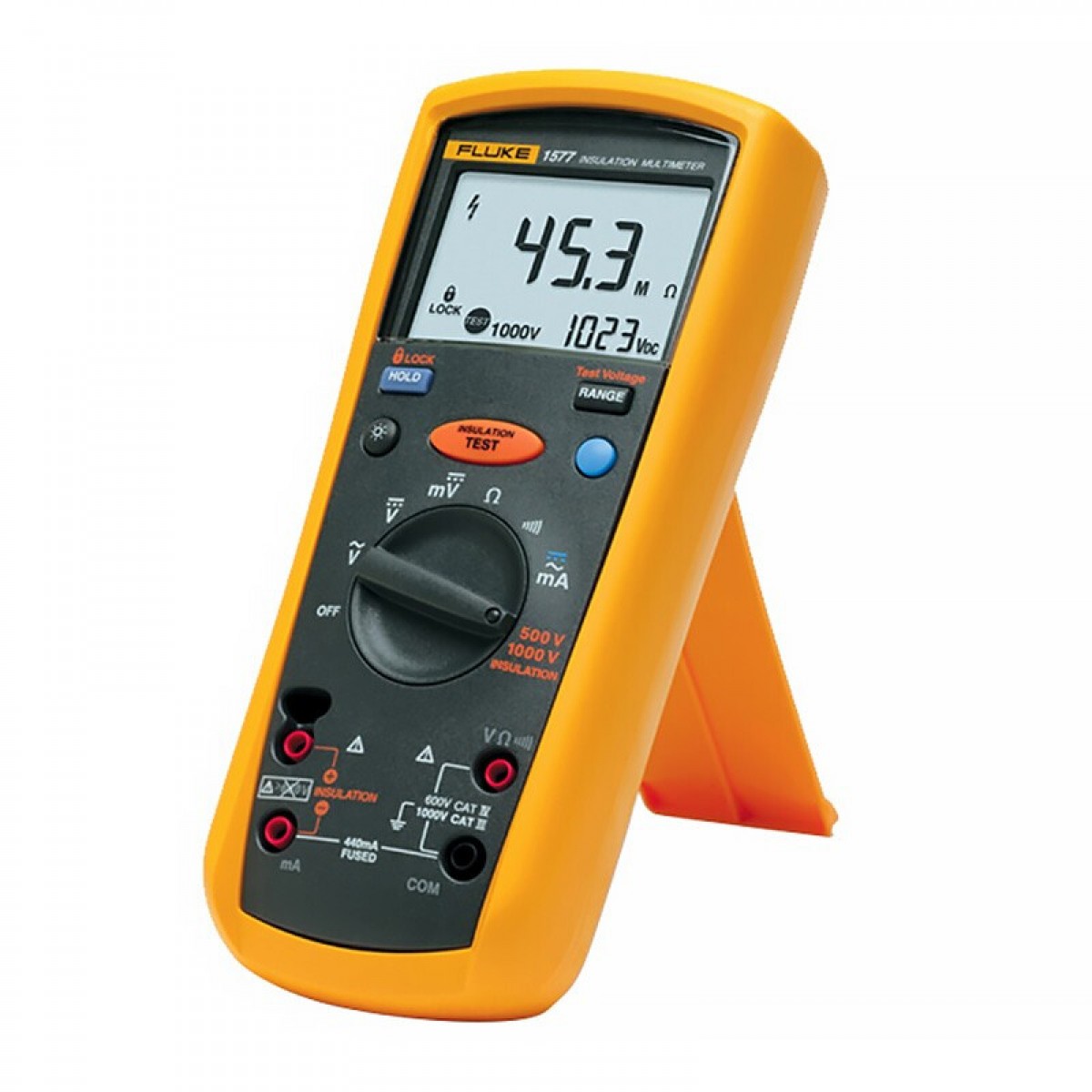 福禄克（FLUKE)  1577 绝缘万用表 绝缘电阻测试仪 兆欧表1000V  FLUKE-1577/CN