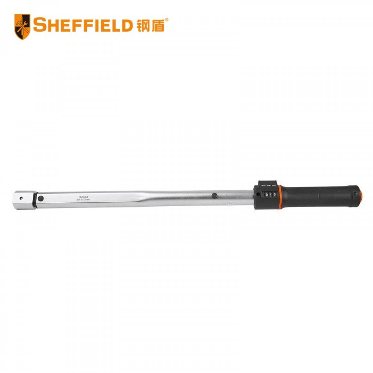 钢盾 SHEFFIELD  S016269  数字视窗可换头扭力扳手80-400N.m