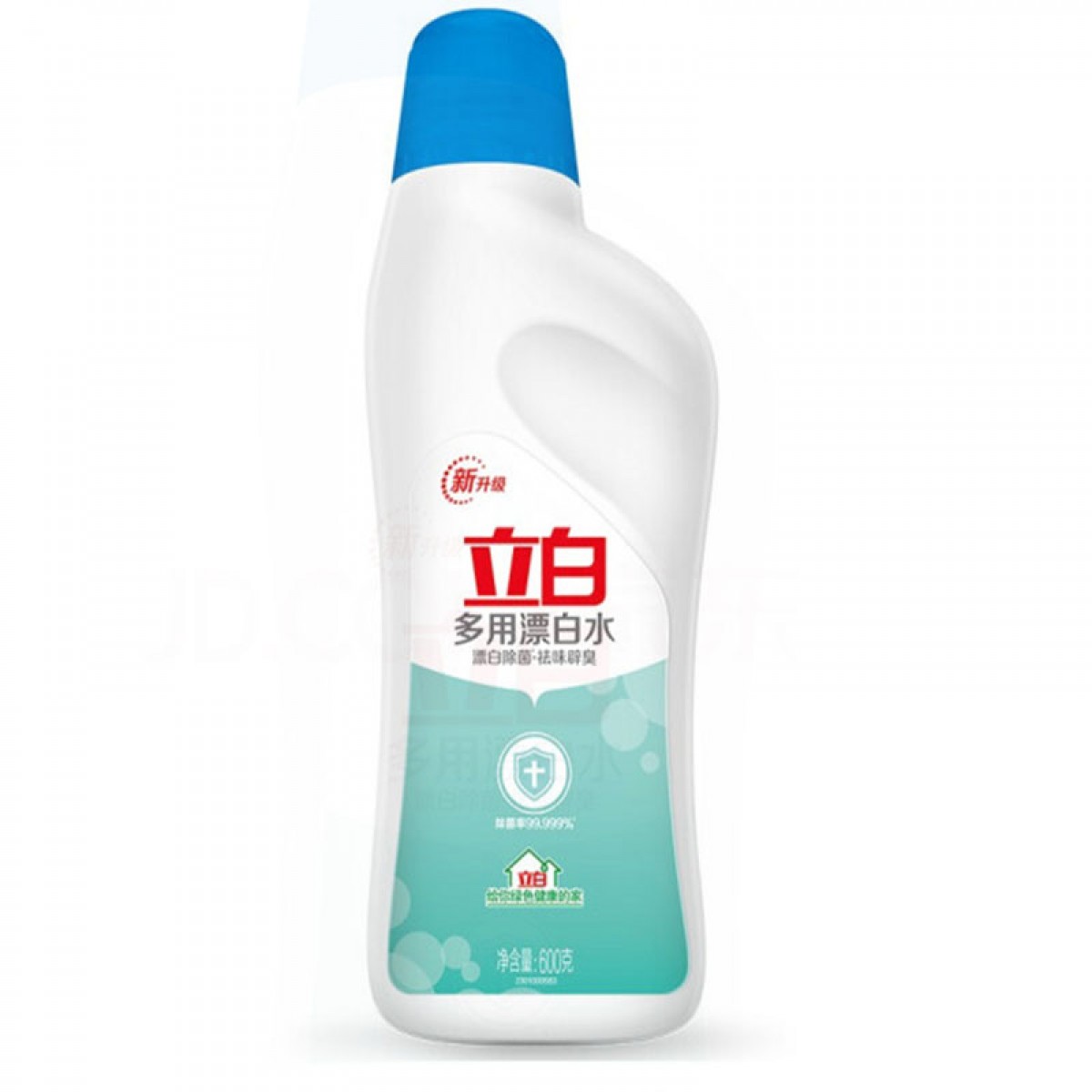 立白 漂白水600g/瓶 除菌99.999%居家宠物多用途灭菌 超强去渍 快速漂白 除菌去味一步到位（单位：瓶）起订量：12瓶/箱