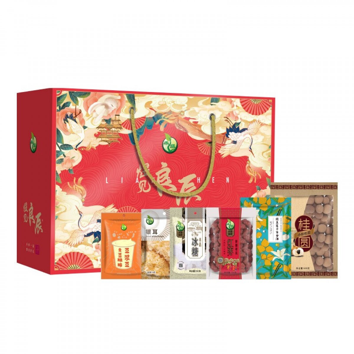 禾煜（HEYU） 山珍干货礼盒干菌 营养粥礼盒南北干货大礼包企业团购礼品菌菇送礼员工福利购礼盒 煜见良辰1680g 单位：盒