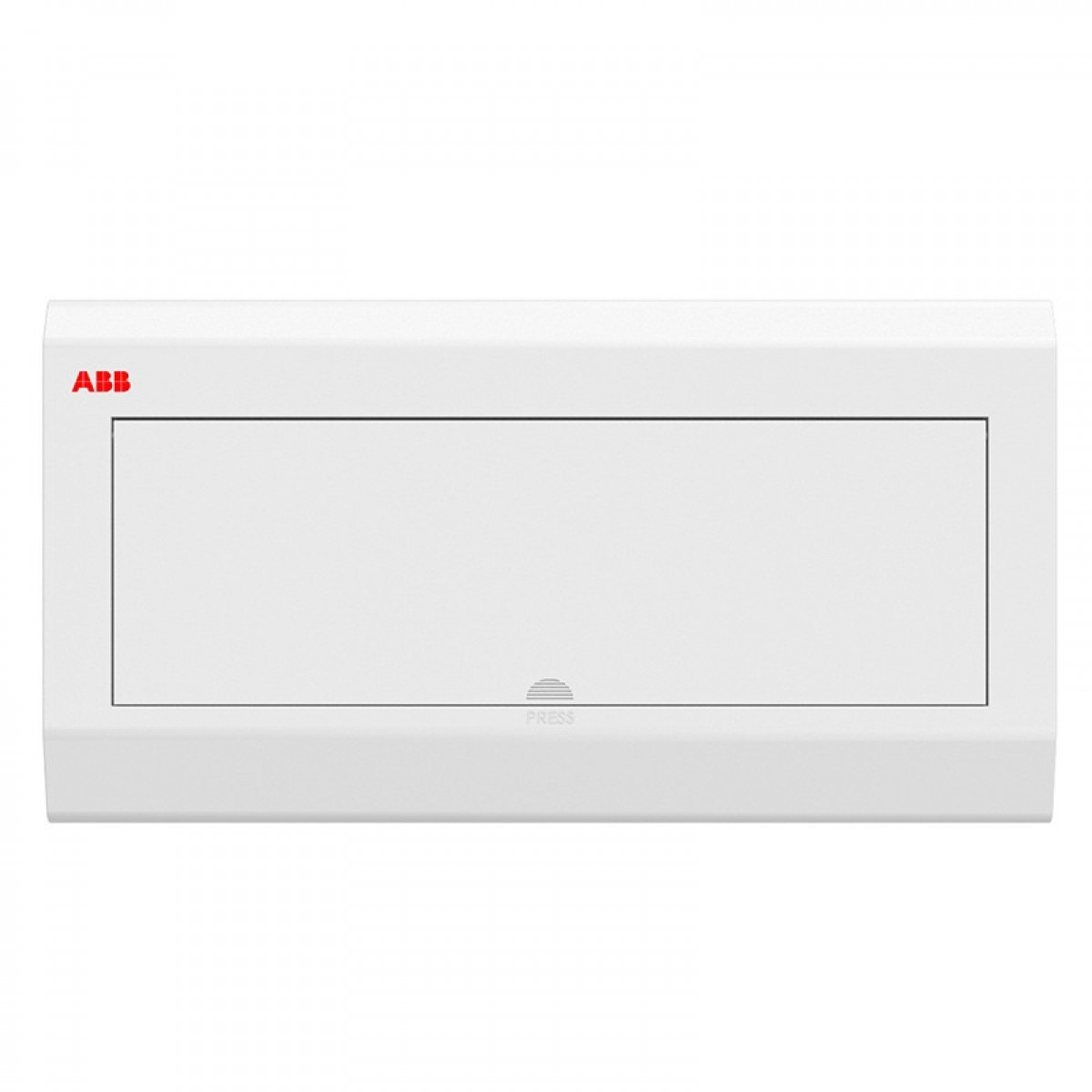 ABB配电箱 19回路暗装强电箱家用布线箱 颖致系列 塑料面盖 白色 YI-FP-1-19W 单位：个