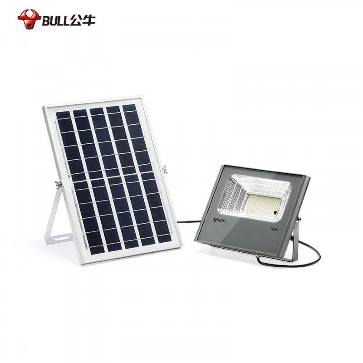 公牛 MG-B025A-AE LED投光灯太阳能户外庭院工地照明 太阳能款25w 单位：盏