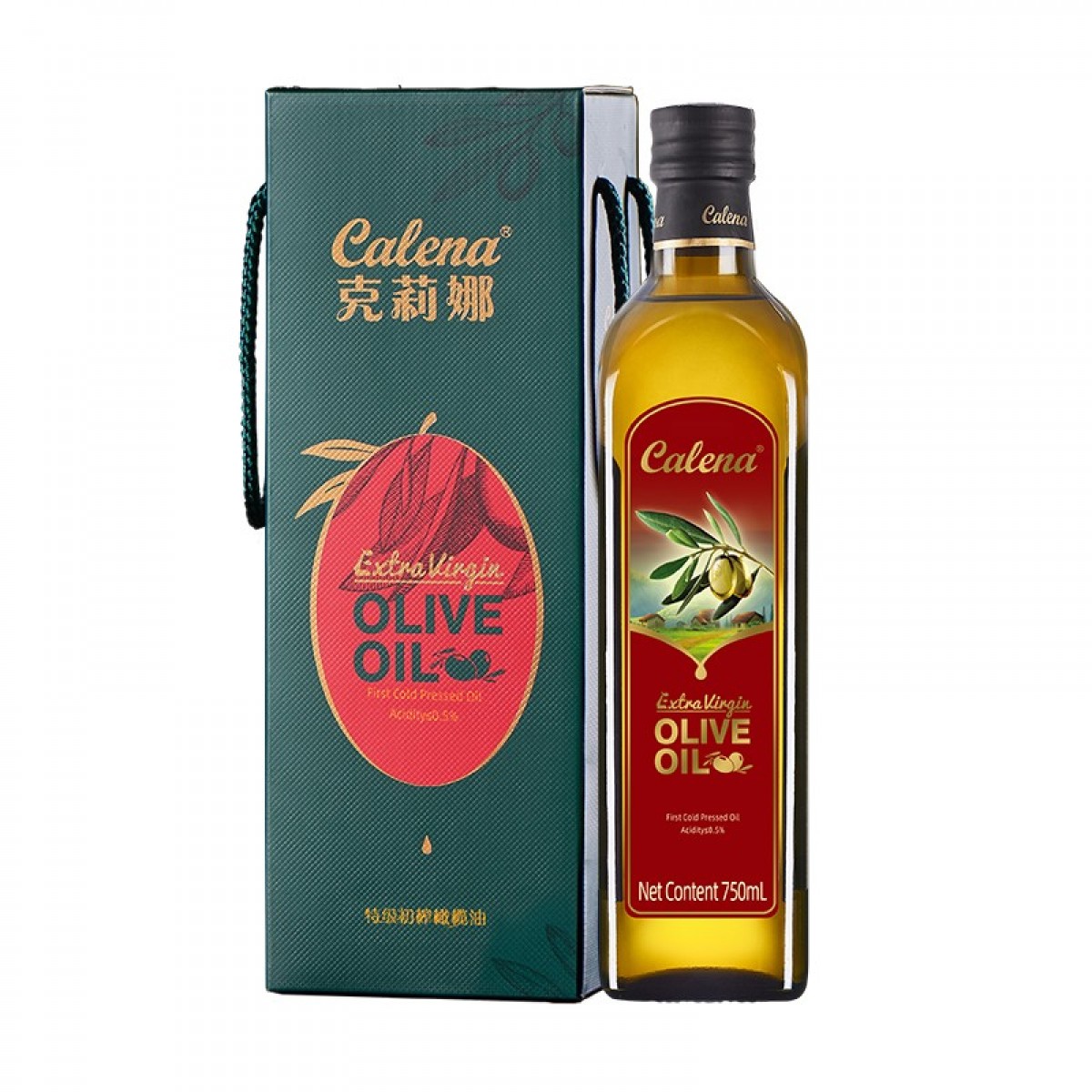 克莉娜 calena 特级初榨橄榄油 750ml*1礼盒