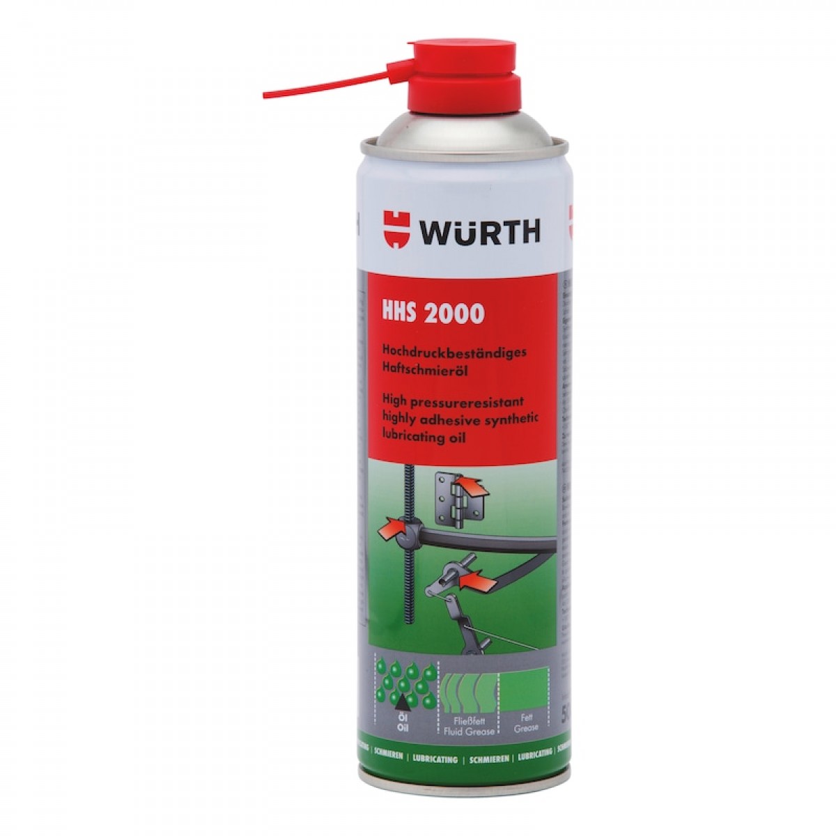 伍尔特（WURTH）08931061 门铰链保养喷剂-150ML
