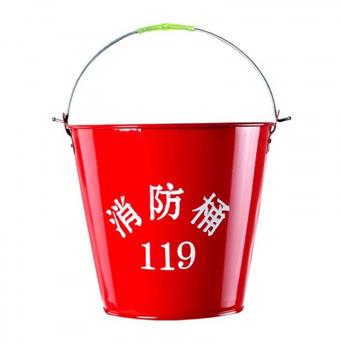 援邦 消防桶 加厚消防黄沙桶加油站使用桶扑火工具消防器材圆桶 单位：个 20个起订