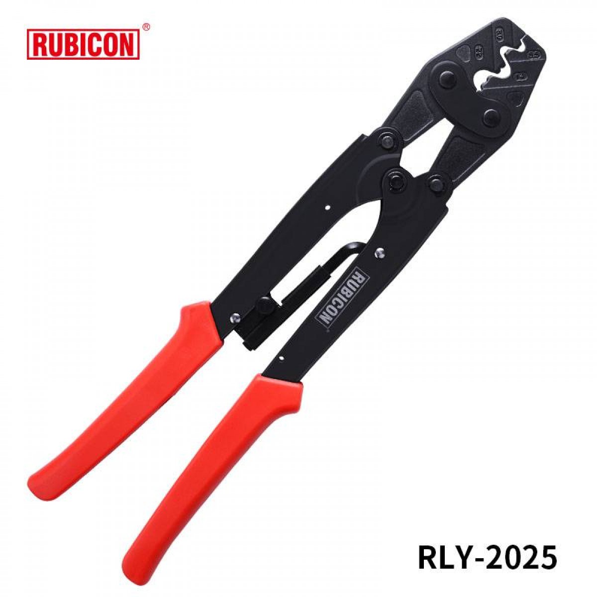 罗宾汉RUBICON 棘轮式压线钳铜线压接钳铜鼻电工接线端子钳（RLY-2025）