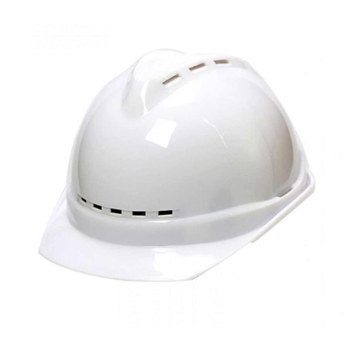 谋福 CNMF 9520 加厚透气安全帽工程帽 定制收费 可定制logo（10顶起订）（白色）