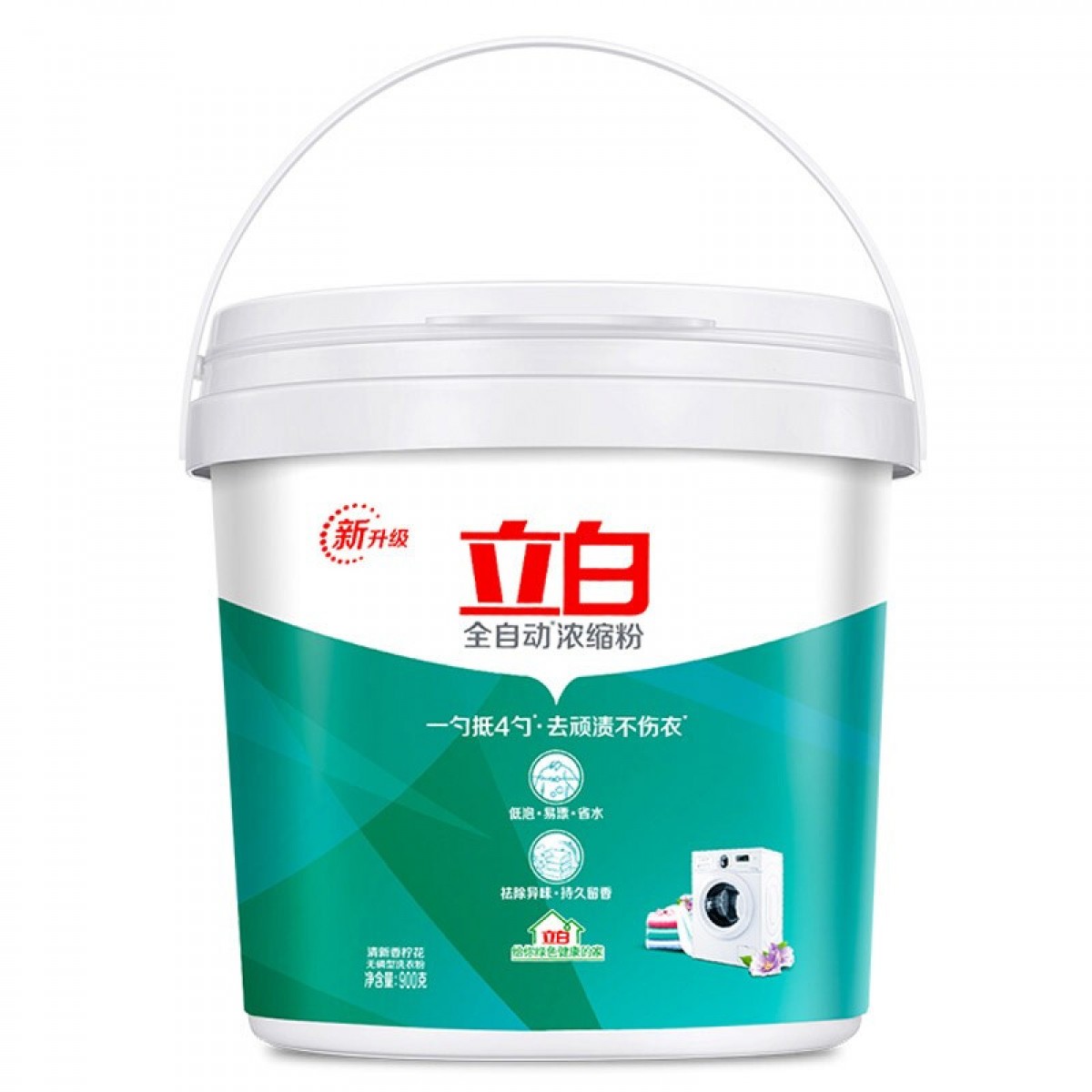 立白 900g 无磷洗衣粉超浓缩自然清香全自动计价单位:桶  10桶起订