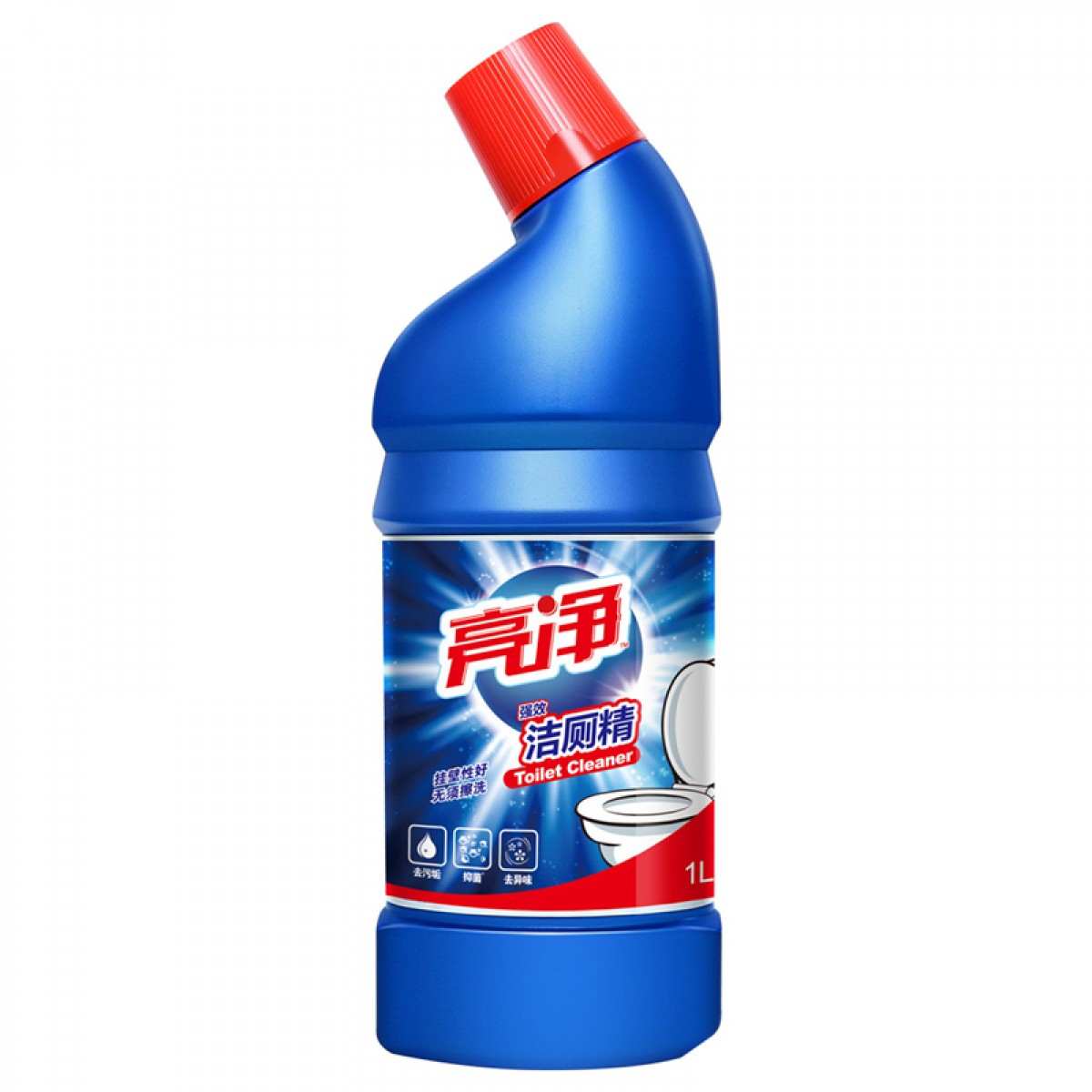 威露士 亮净 强力洁厕精1L 洁厕灵 马桶清洁剂 去味清新 单位：瓶