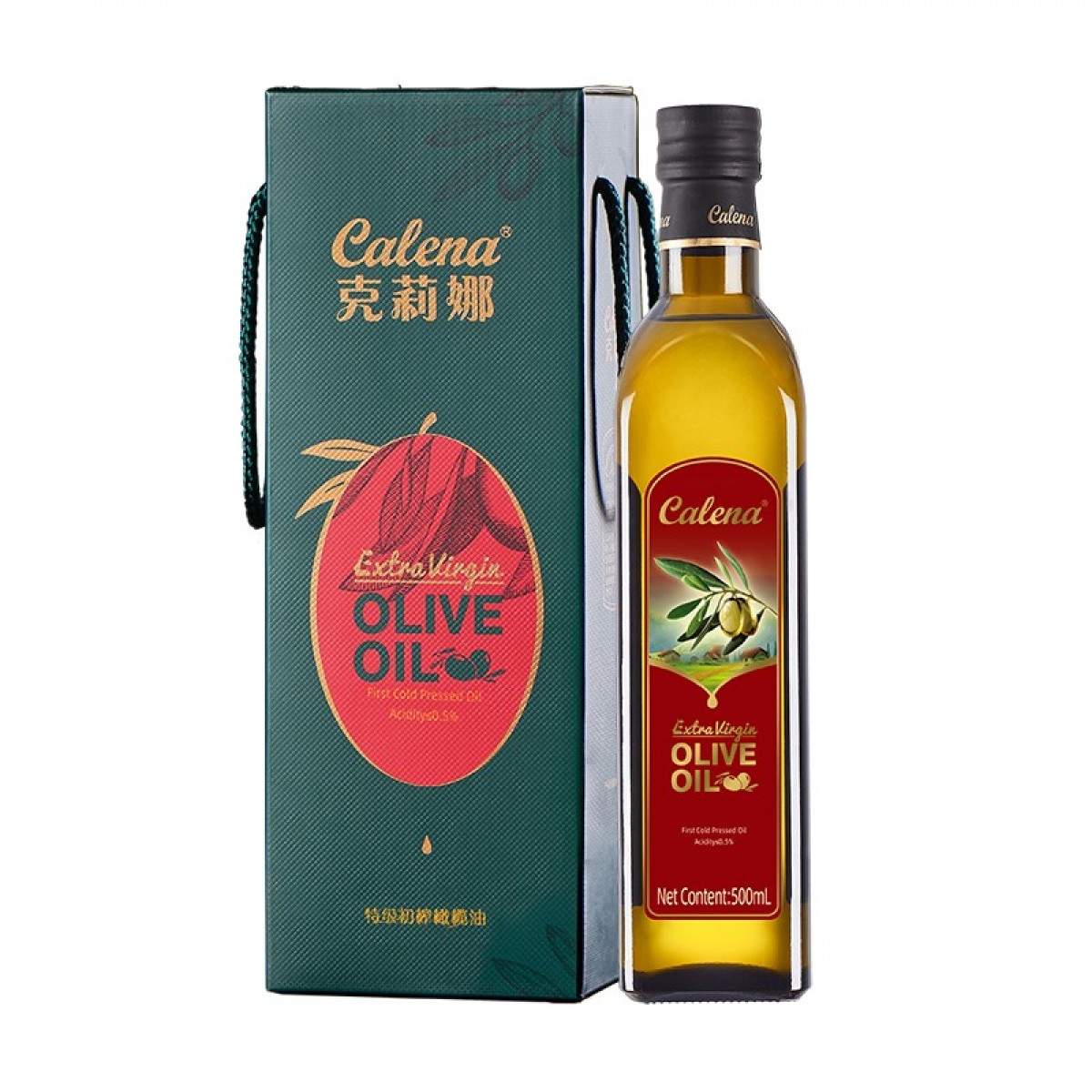 克莉娜 calena 特级初榨橄榄油 500ml*1礼盒