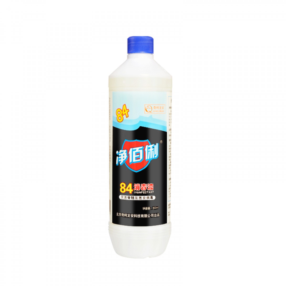 净佰俐 （JINGBL） 浓缩型84消毒液800ml*12瓶  漂白水 地板宠物杀菌除菌液工业(新老包装随机）