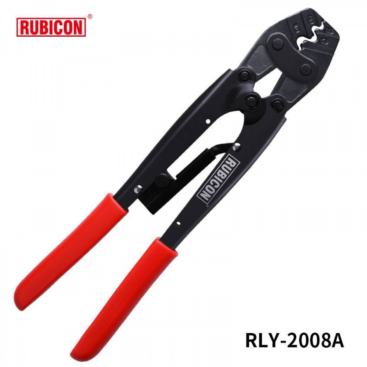罗宾汉RUBICON 棘轮式压线钳铜线压接钳铜鼻电工接线端子钳（RLY-2008A）