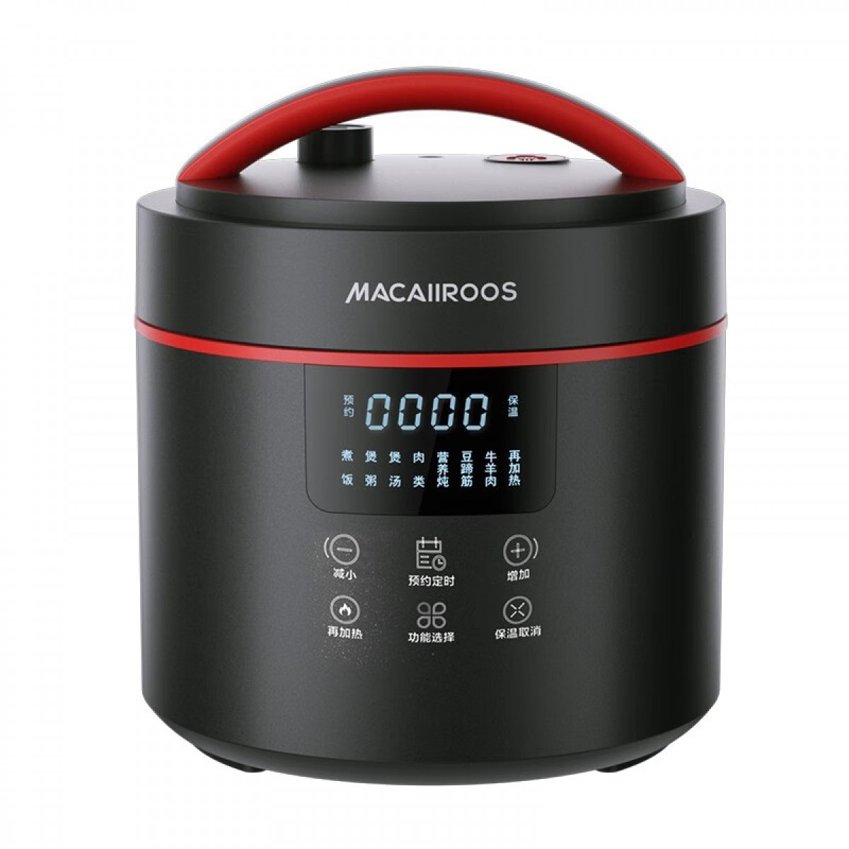 迈卡罗 （MACAIIROOS）电压力锅4L高压锅家用多功能电饭锅大容量电饭煲可预约汤锅 一键排压 MC-YL4015S 单位：个