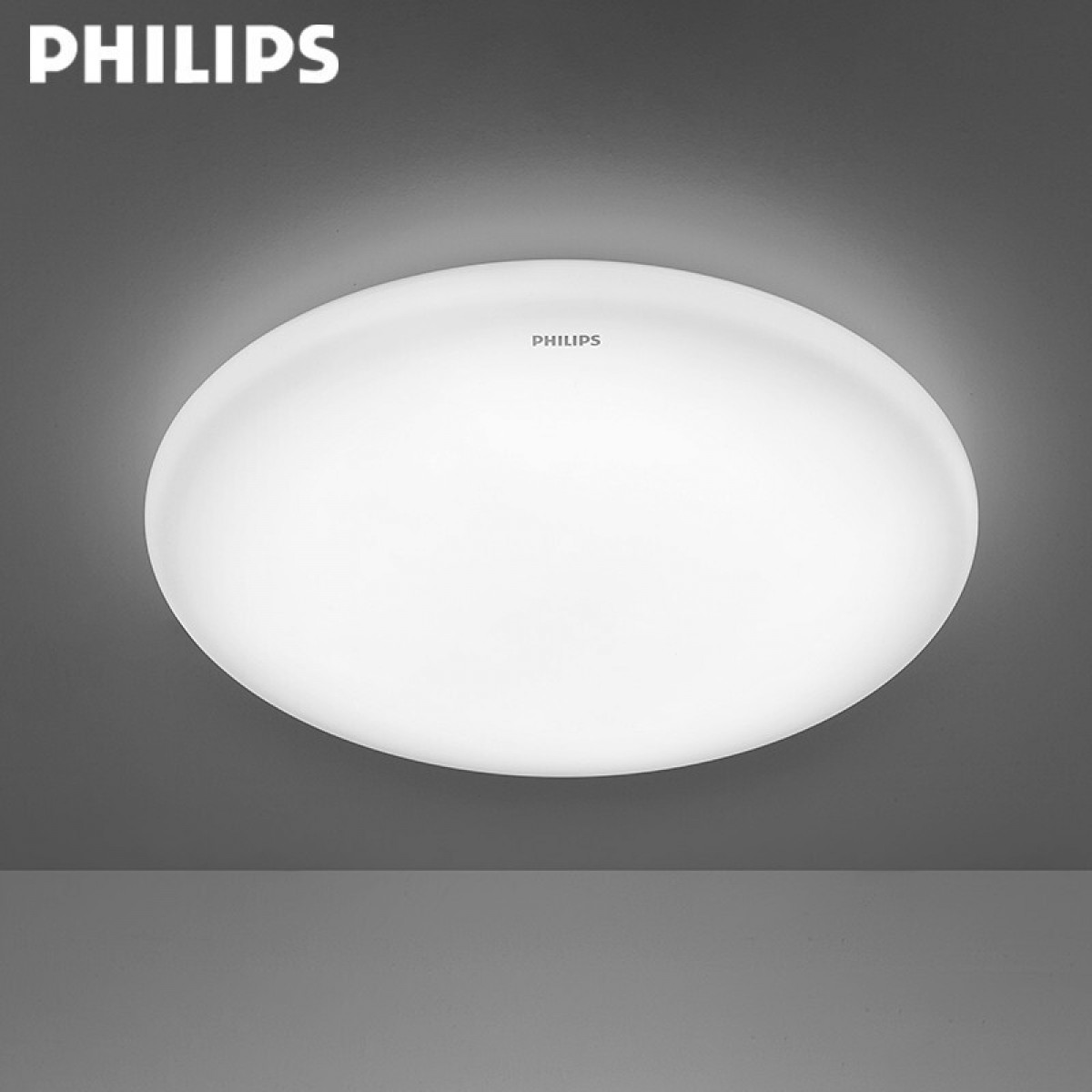 飞利浦（PHILIPS） LED吸顶灯现代简约灯具卧室客厅阳台厨房灯圆形玄关过道卫生间浴室餐厅走廊灯 24W白光-直径39厘米（10-15m²）