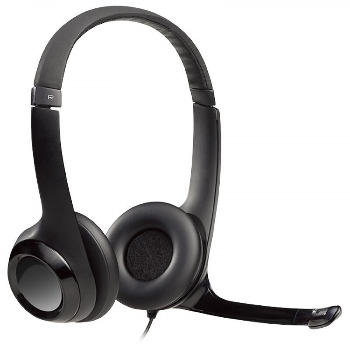 罗技（Logitech） H390立体声头戴式电脑耳机麦克风培训会议耳机USB H390 单位：个