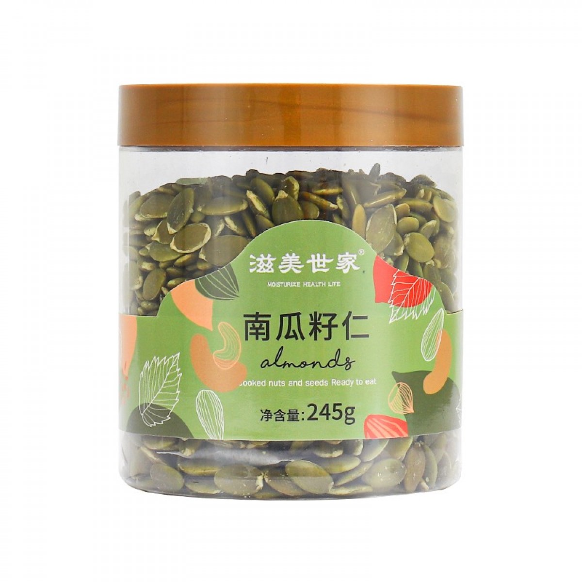 滋美世家 南瓜籽仁罐装 245g