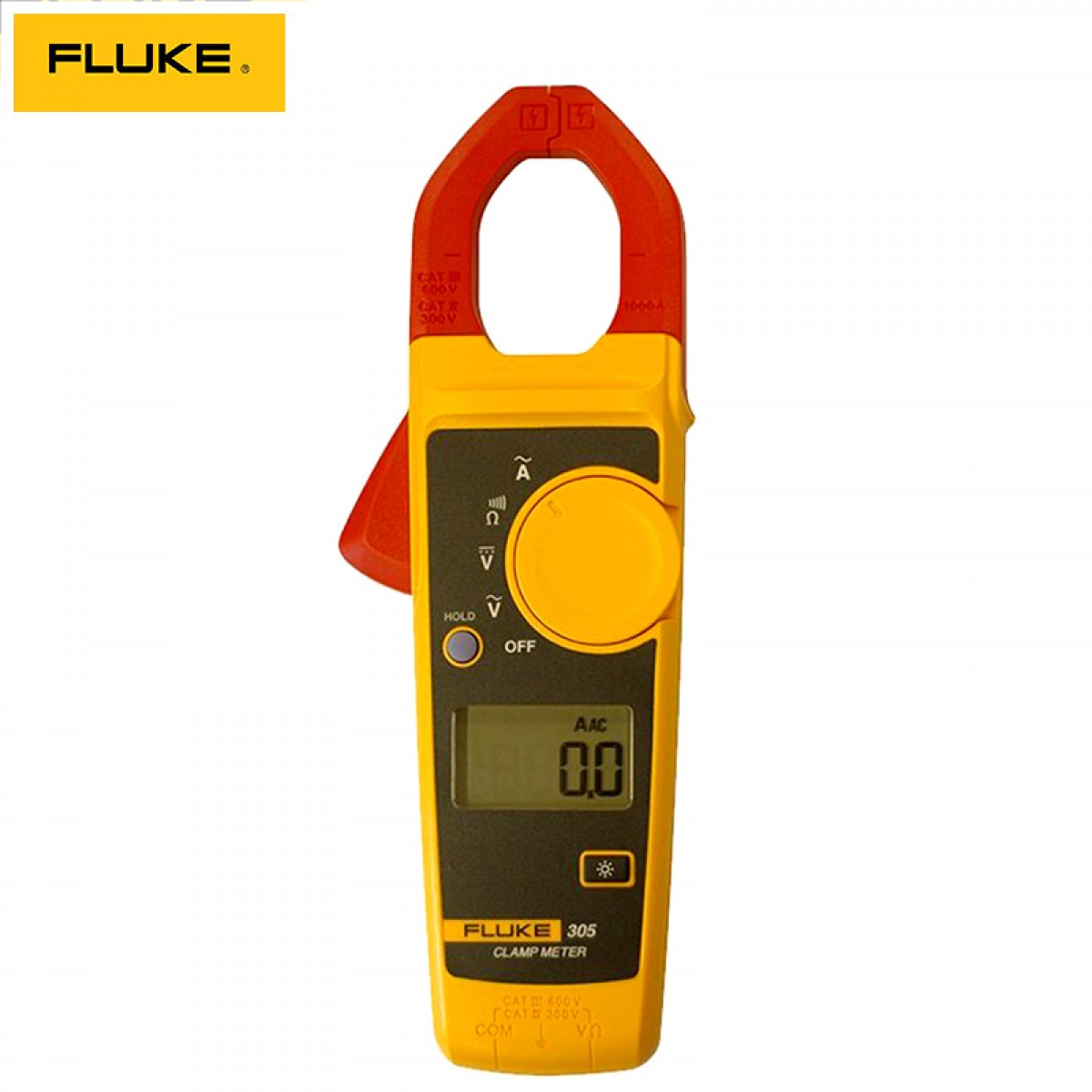 福禄克（FLUKE)  305 交流钳形表 999.9A  FLUKE-305/CN 单位：个