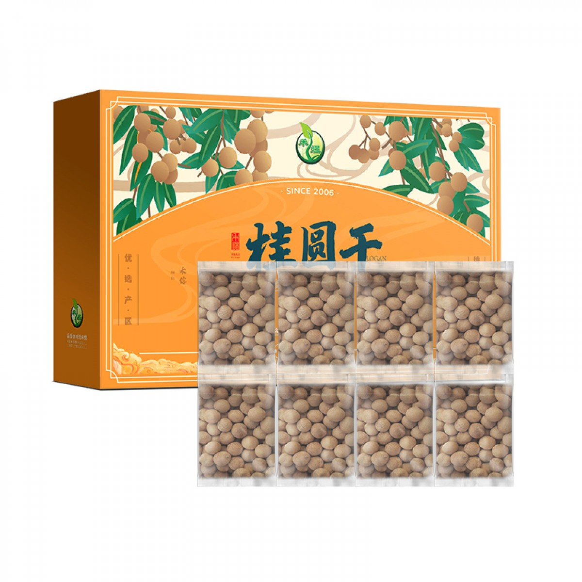 禾煜 南北干货礼盒 菌菇特产礼盒 香菇 木耳 五谷杂粮礼盒 桂圆干礼盒1000g