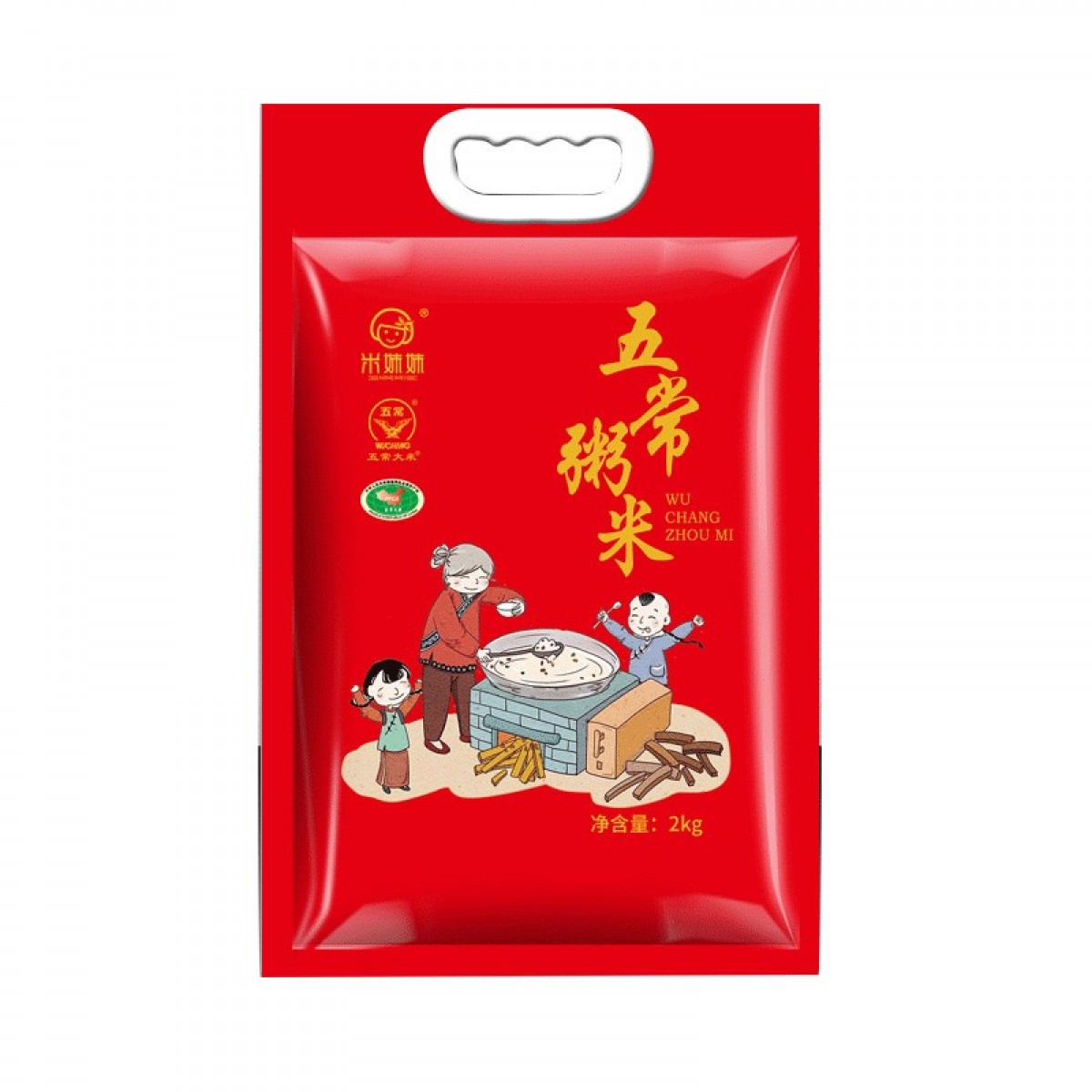 米妹妹 五常粥米 2kg 单位：袋